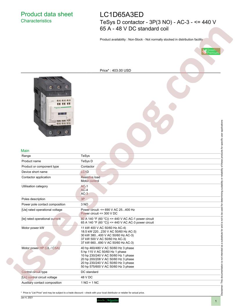 LC1D65A3ED