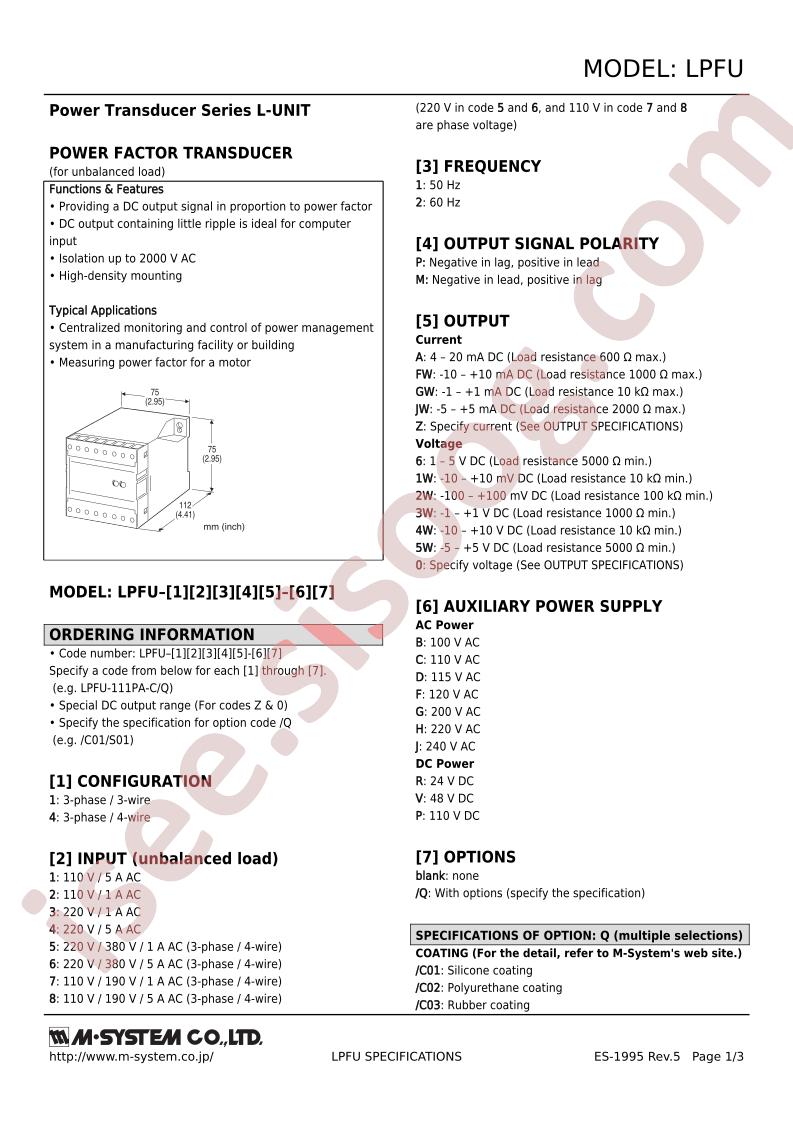 LPFU-431M-HW