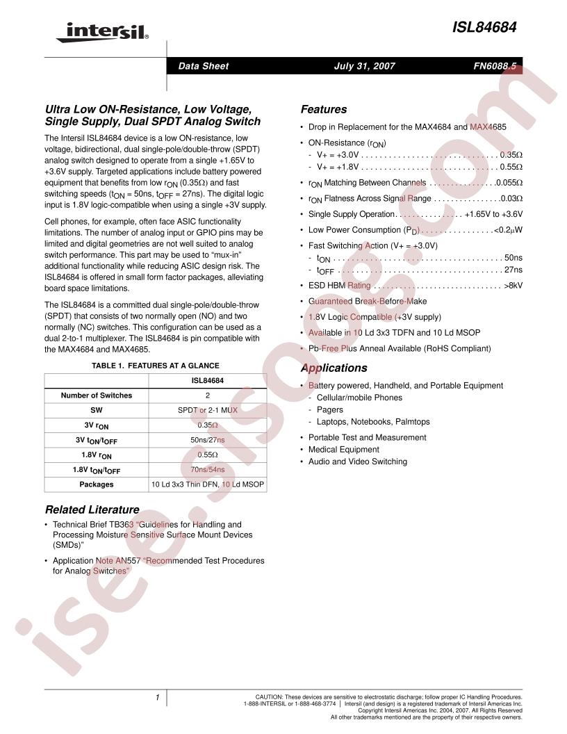 ISL84684IIZ-T
