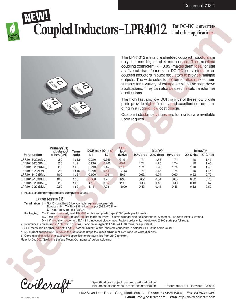 LPR4012-202DML