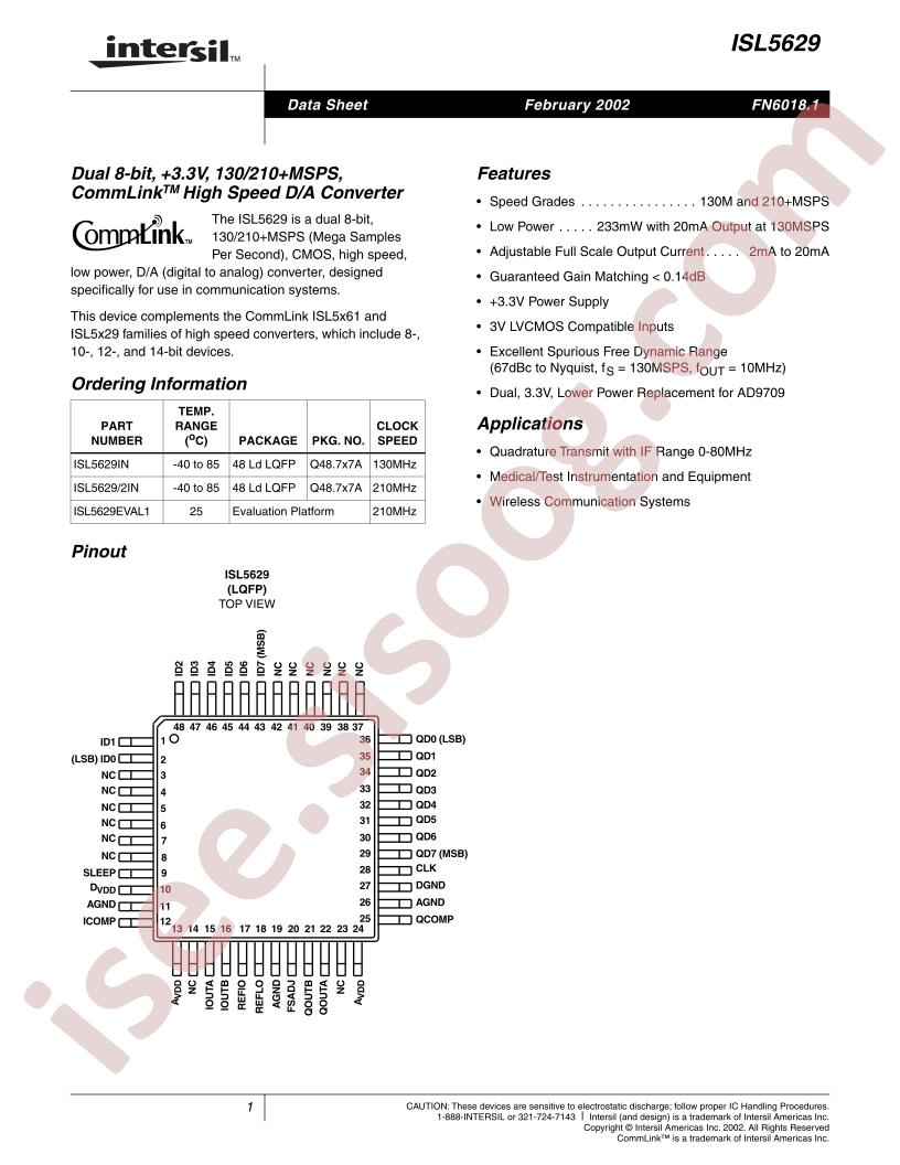ISL5629