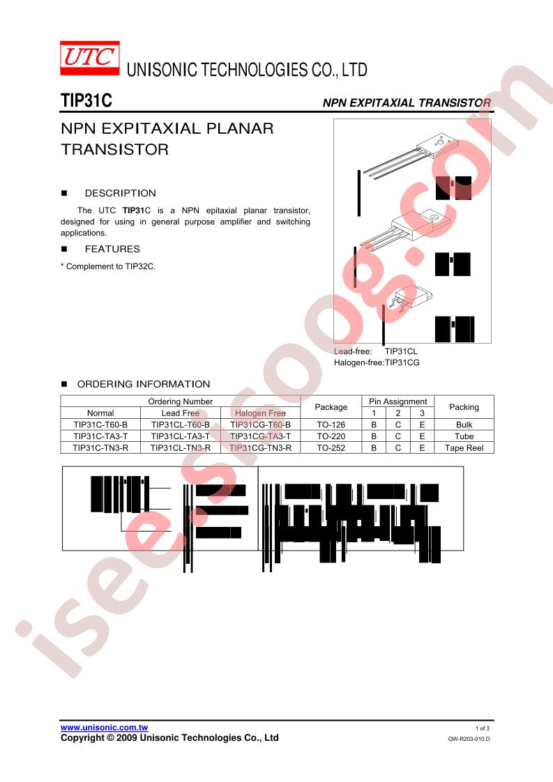 TIP31C-TN3-R