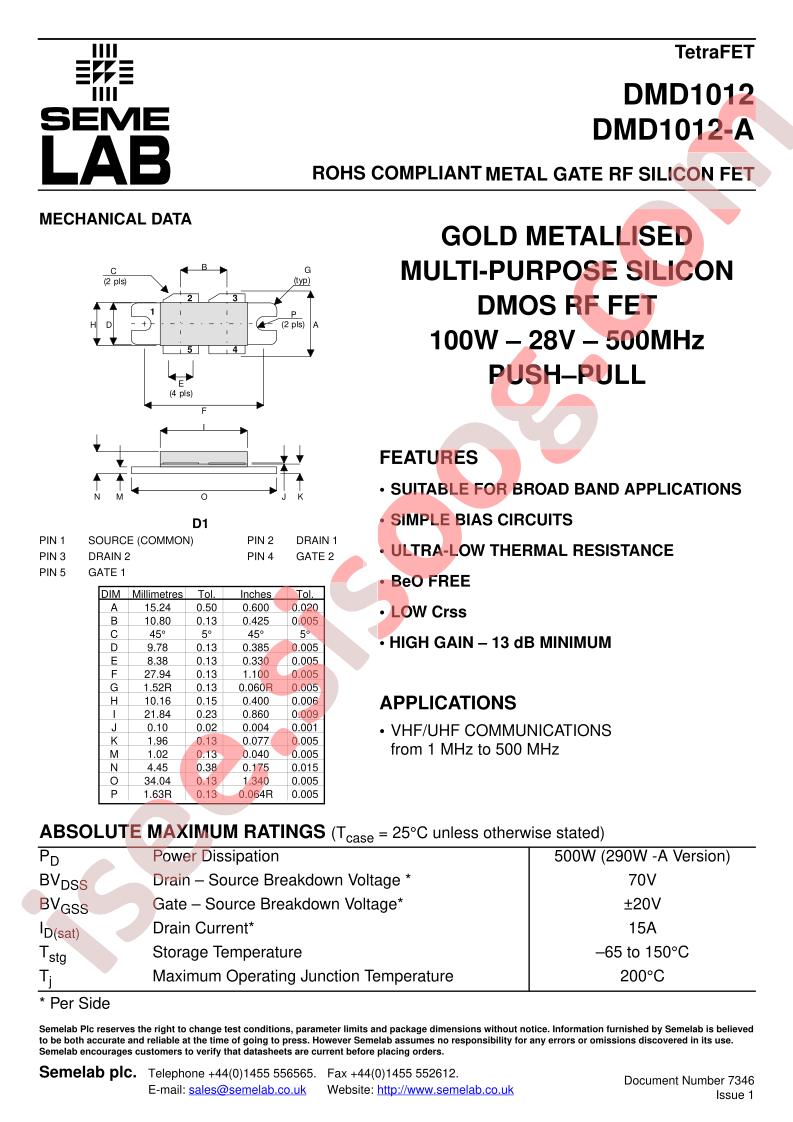 DMD1012