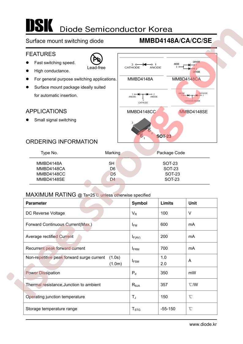MMBD4148A-CA