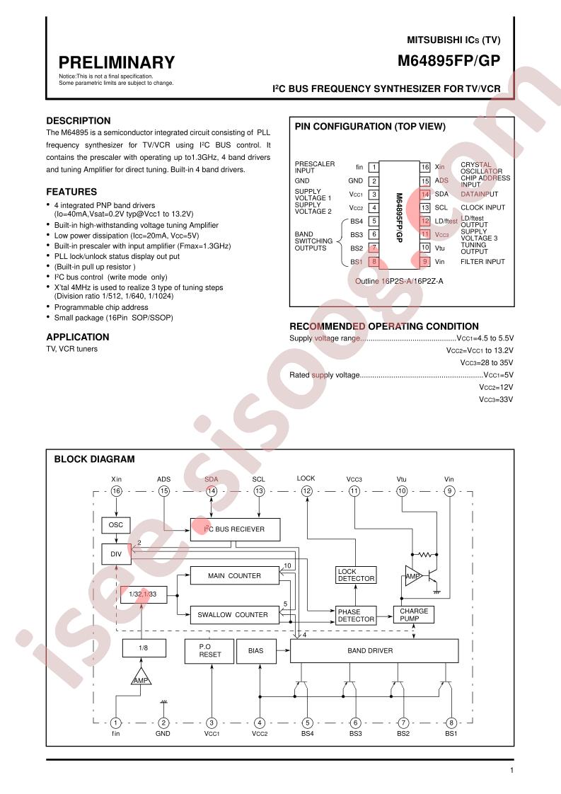 M64895GP