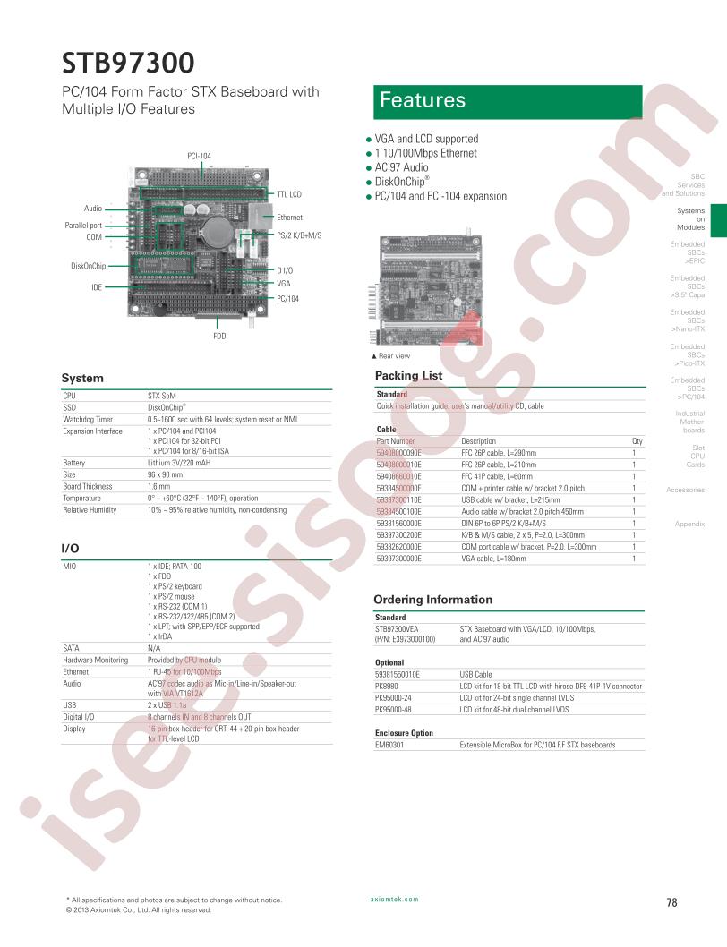 STB97300