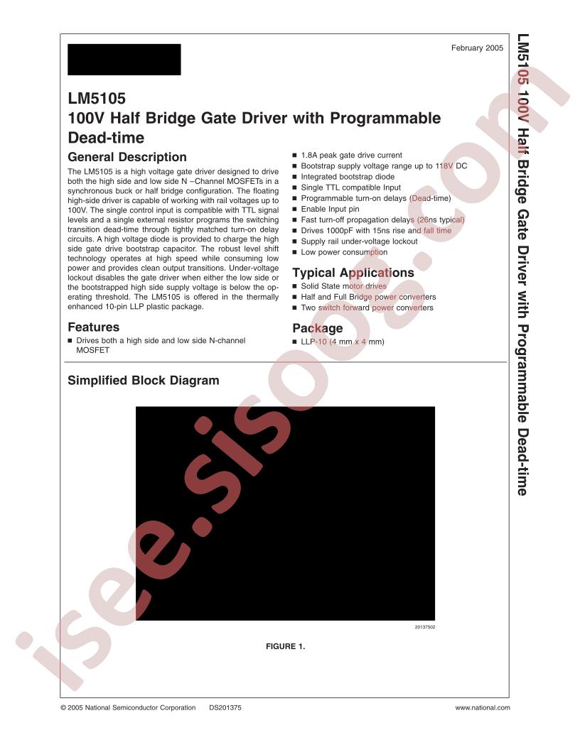 LM5105SDX