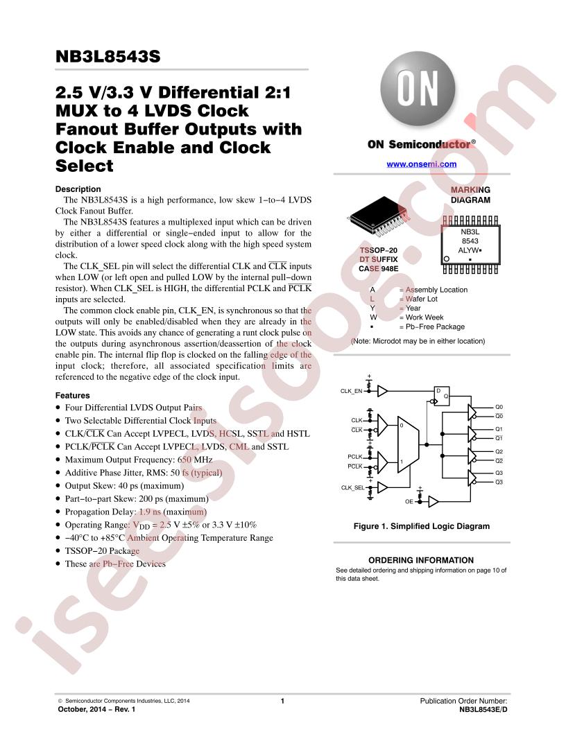 NB3L8543SDTR2G