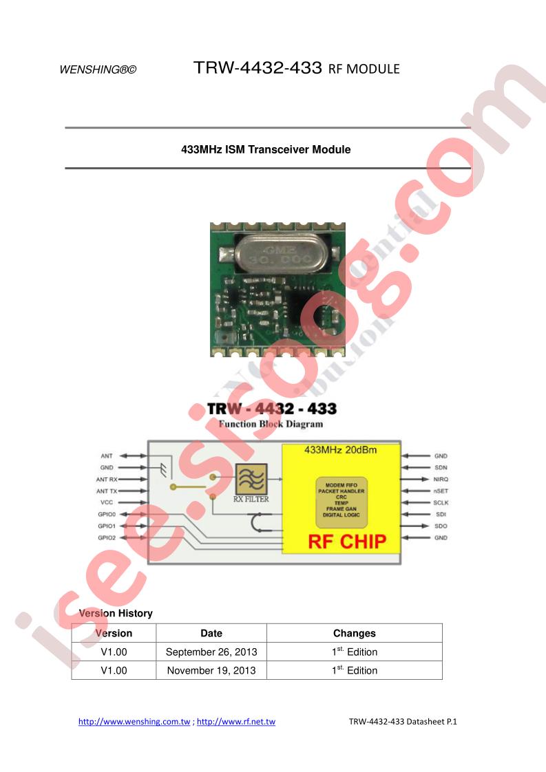 TRW-4432-433