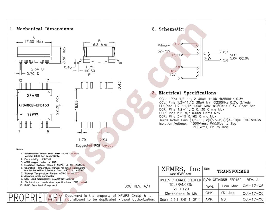 XF0406B-EFD15S