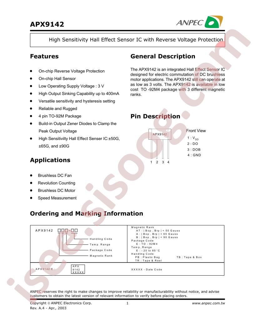 APX9142AEE-TR