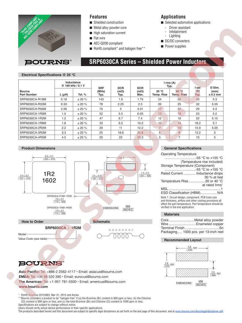 SRP6030CA-1R2M