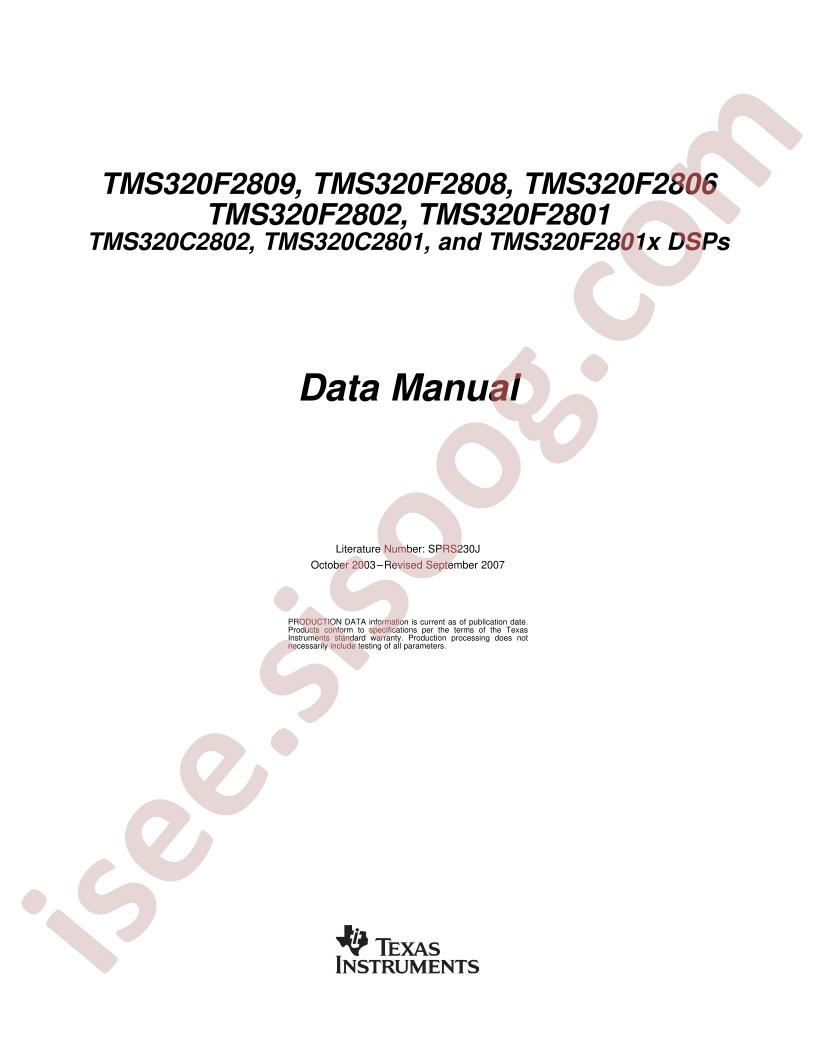 TMS320F2801