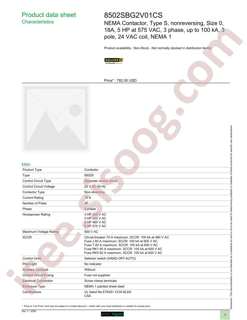 8502SBG2V01CS