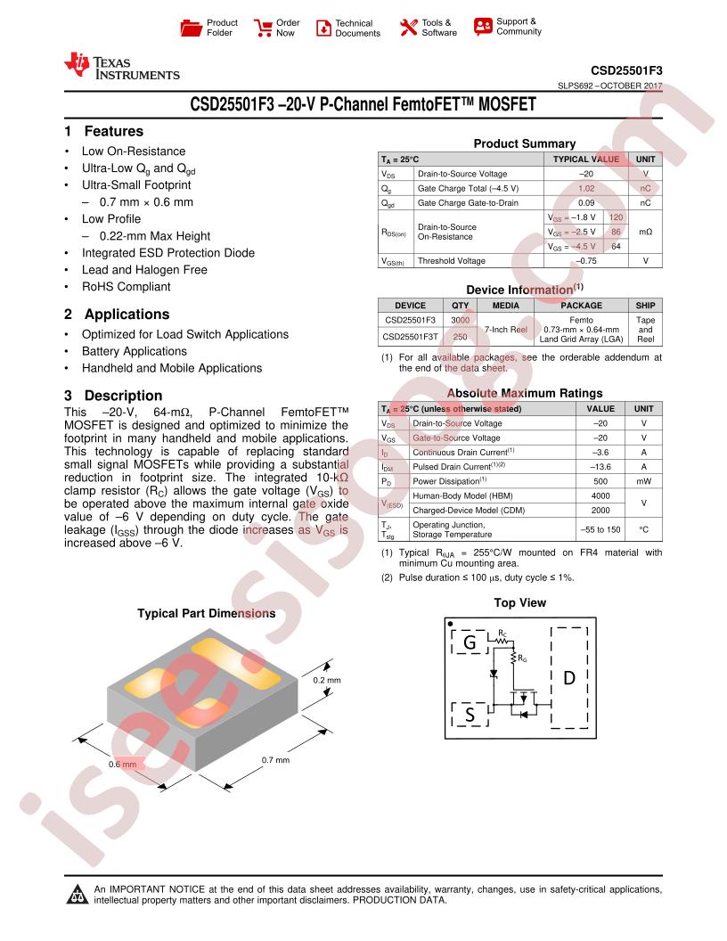 CSD25501F3