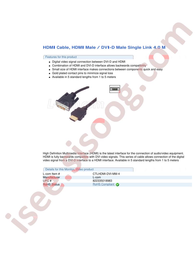 CTL-LHDMI-15