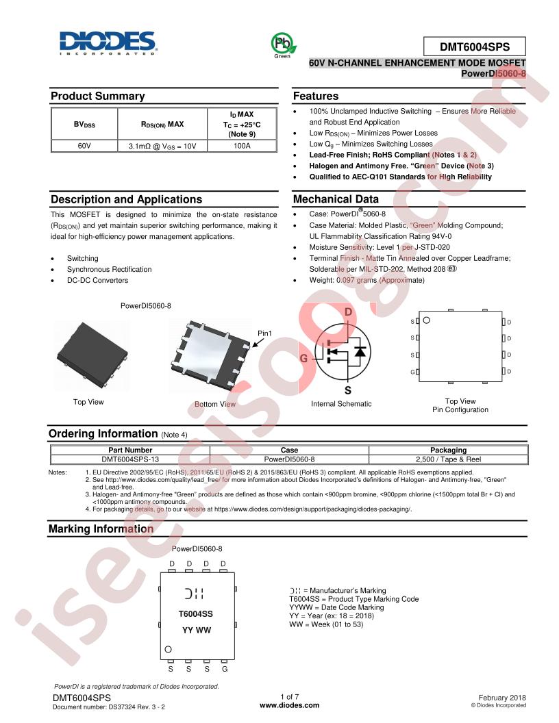 DMT6004SPS-13