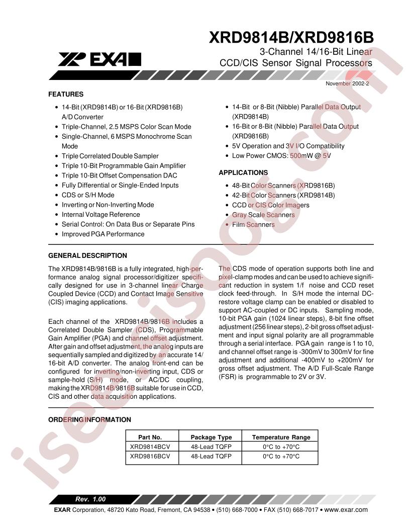 XRD9814B