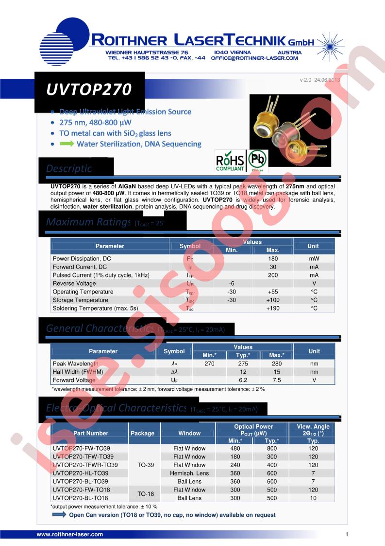 UVTOP270
