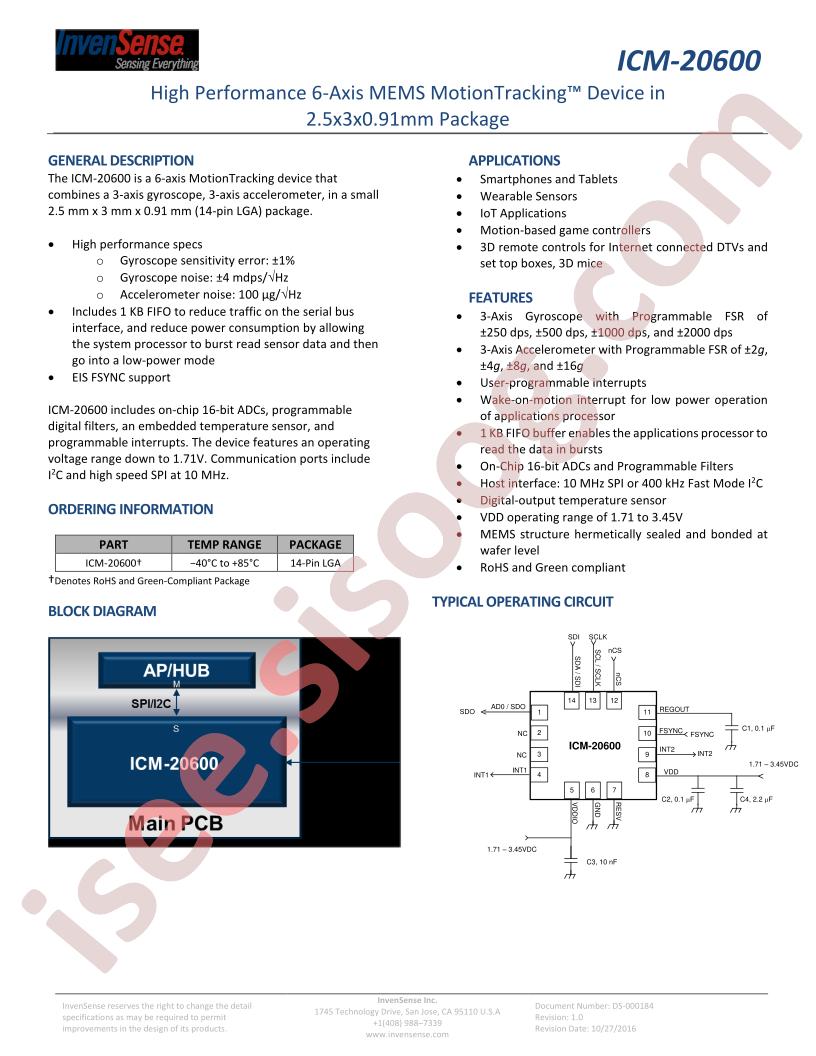 ICM-20600