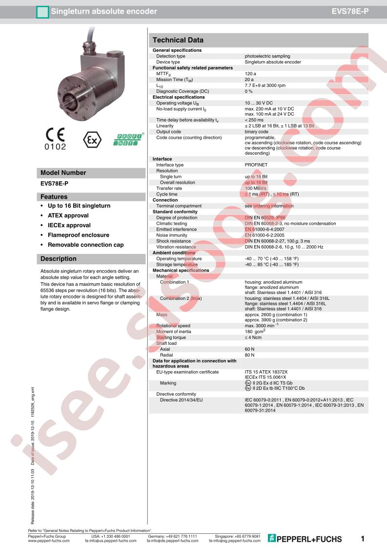 EVS78E-P