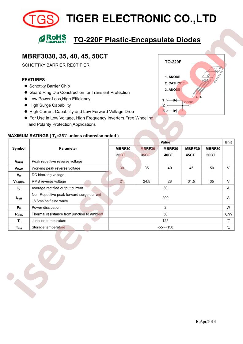 MBRF3035CT