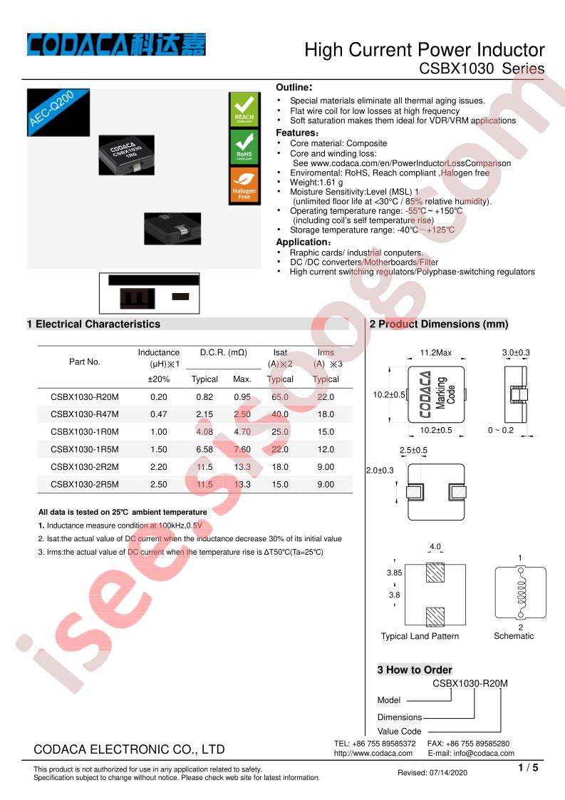 CSBX1030-1R0M