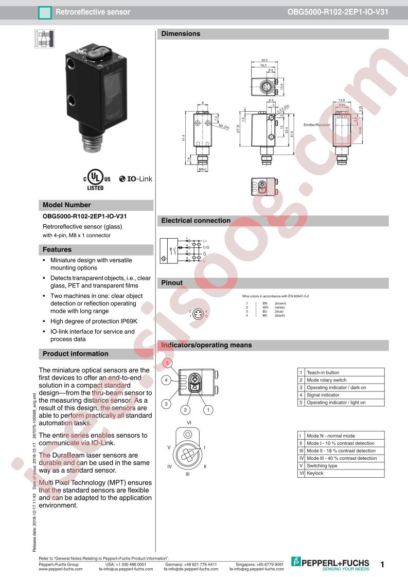 OBG5000-R102-2EP1-IO-V31