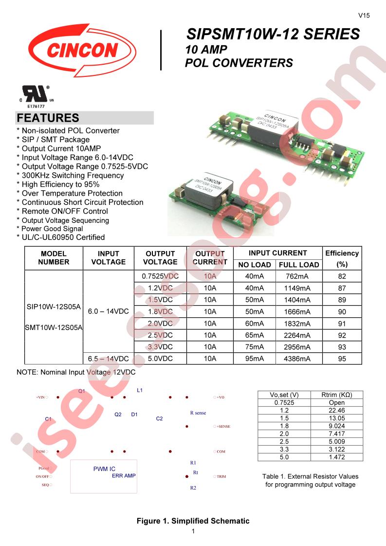 SIPSMT10W-12