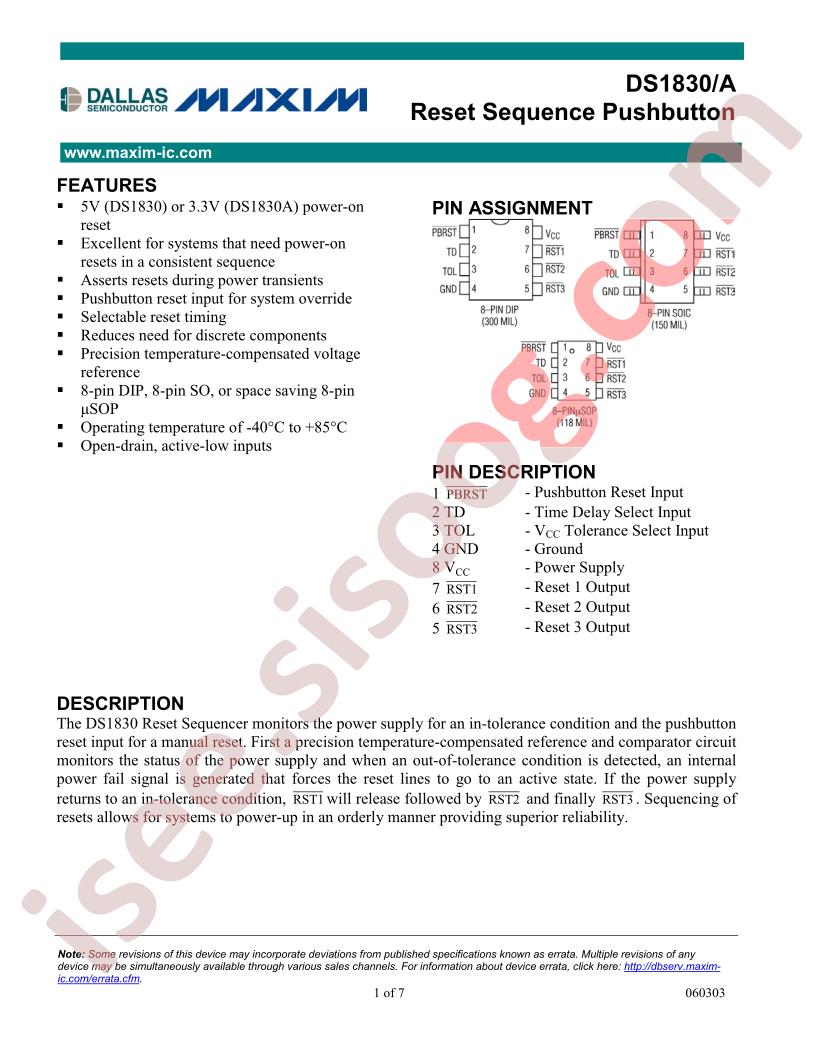 DS1830A