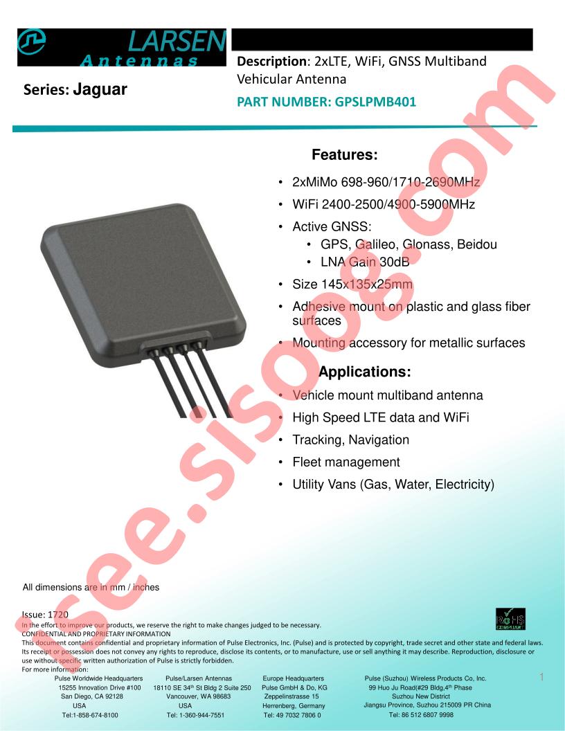 GPSLPMB401