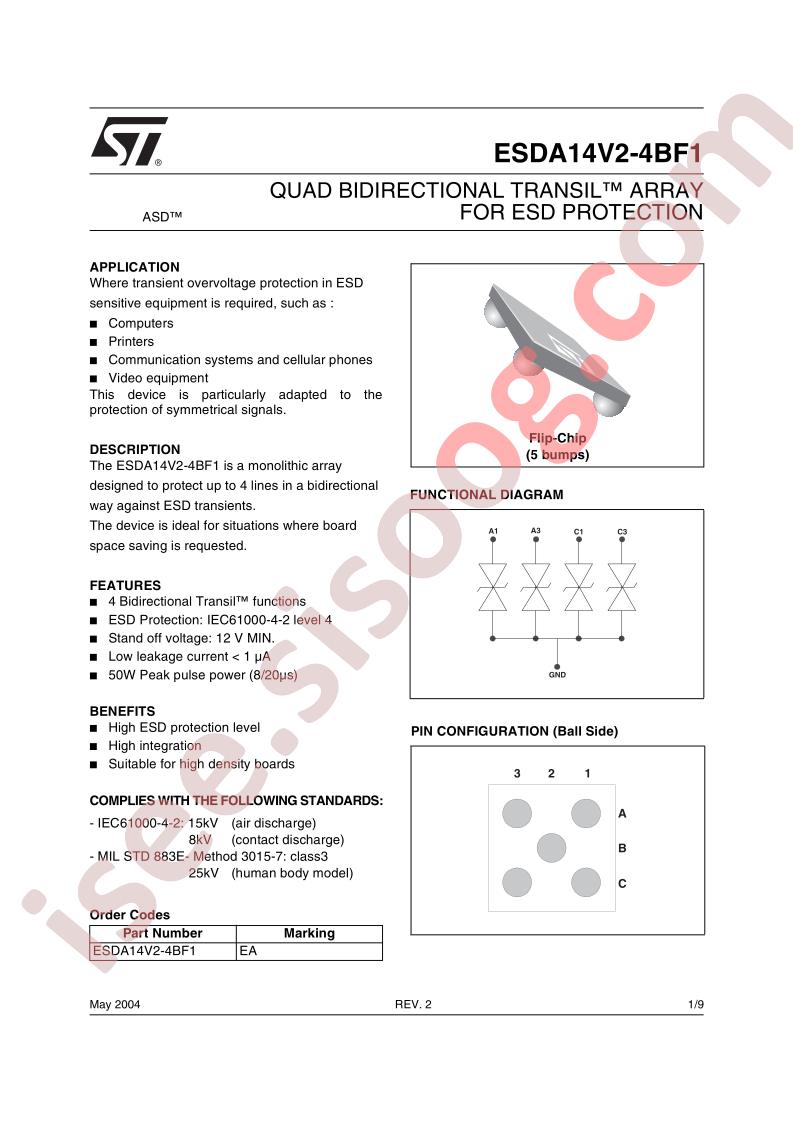 ESDA14V2-4BF1