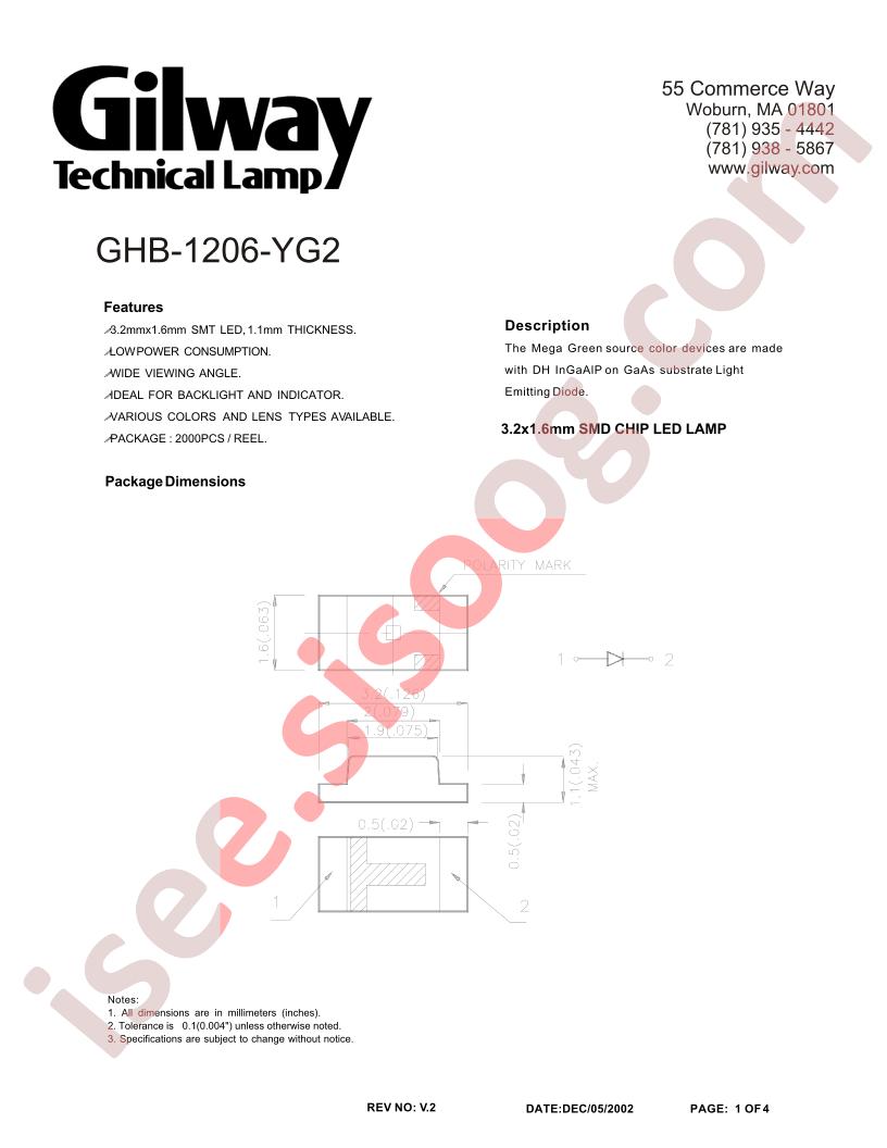 GHB-1206-YG2