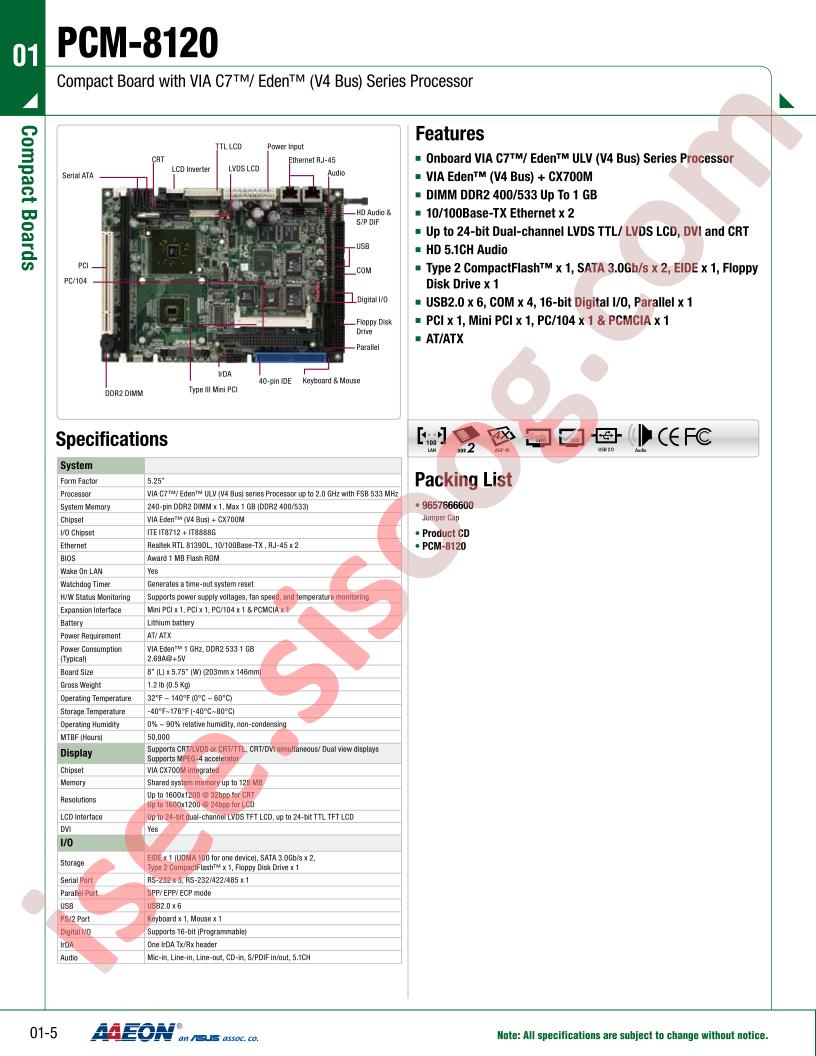 PCM-8120