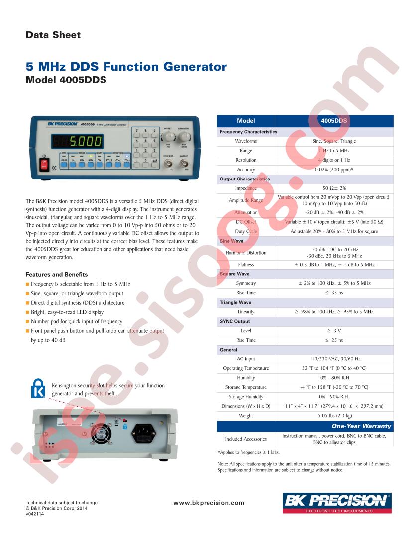 4005DDS