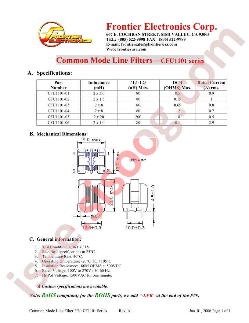 CFU1101