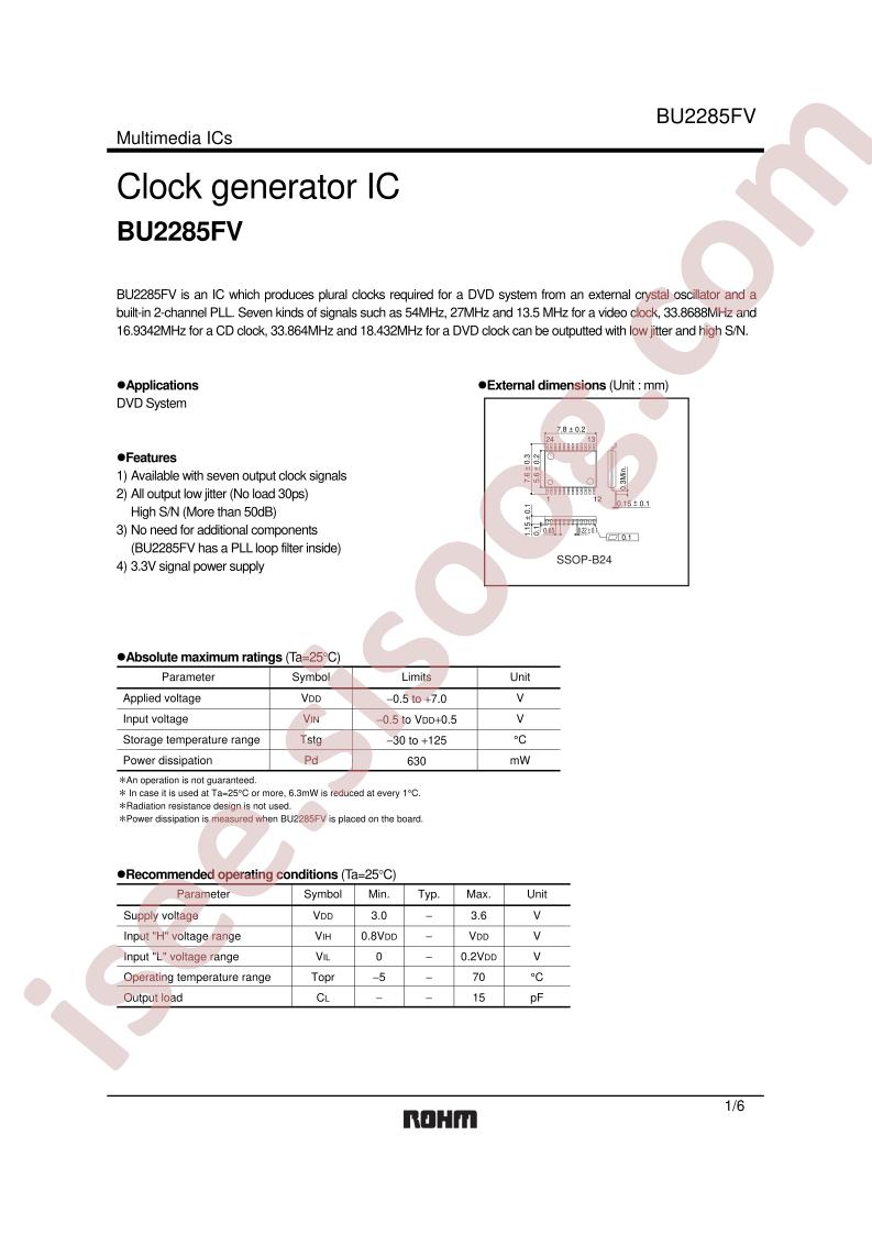 BU2285FV