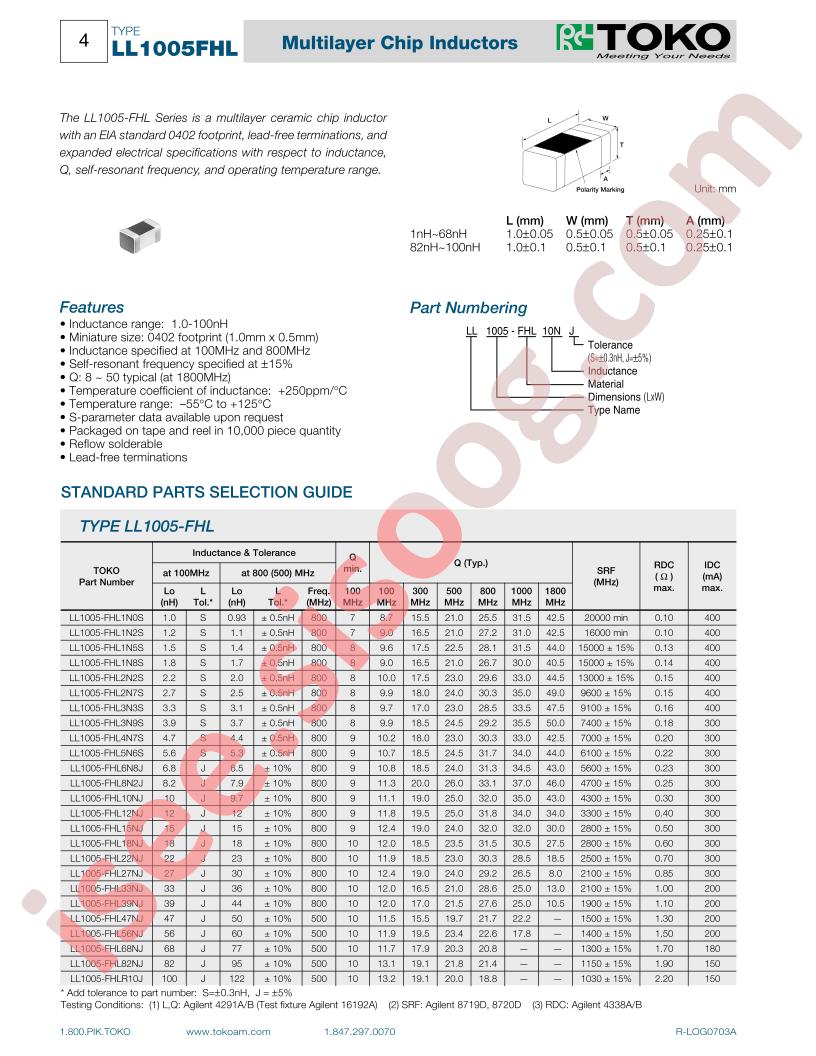 LL1005-FHL3N9S