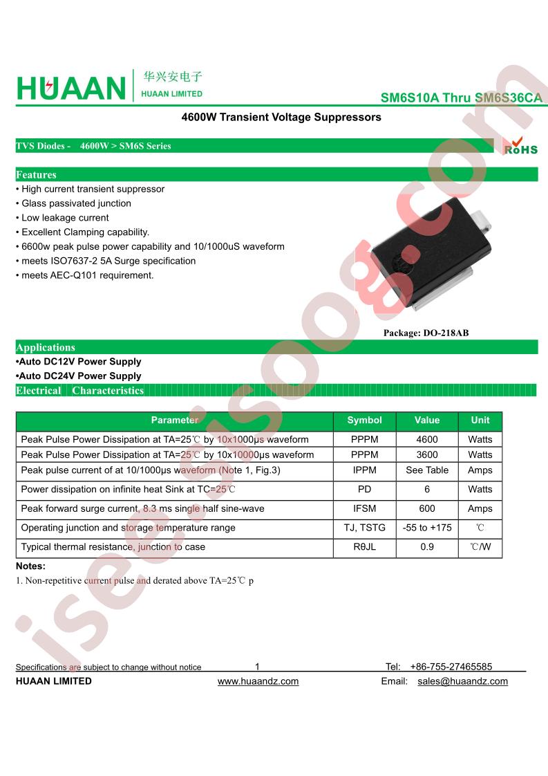 SM6S10A