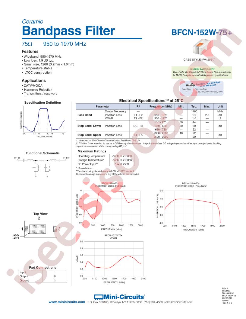 BFCN-152W-75+