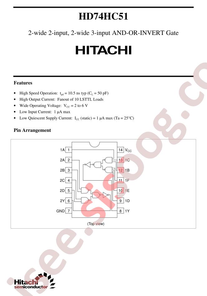 HD74HC51