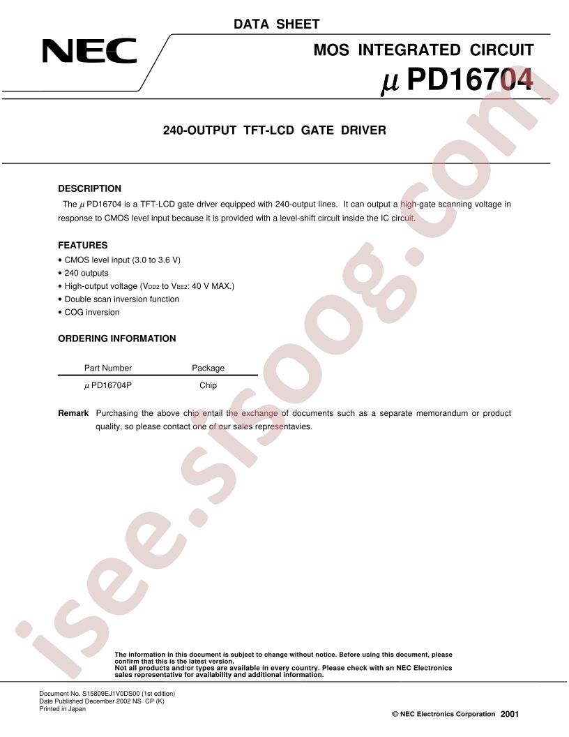 UPD16704P
