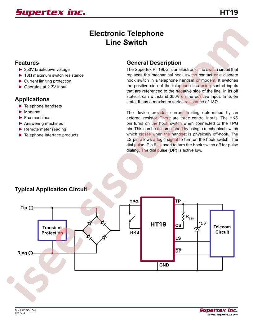 HT19LG-G
