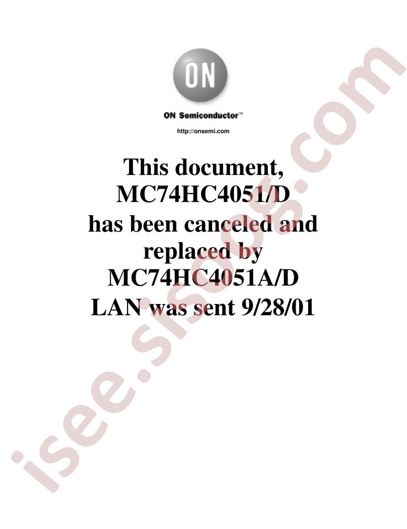 MC54HC4051