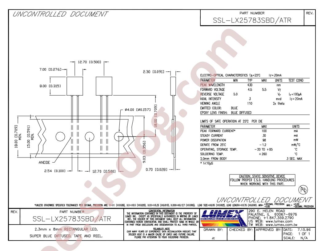 SSL-LX25783SBD-ATR