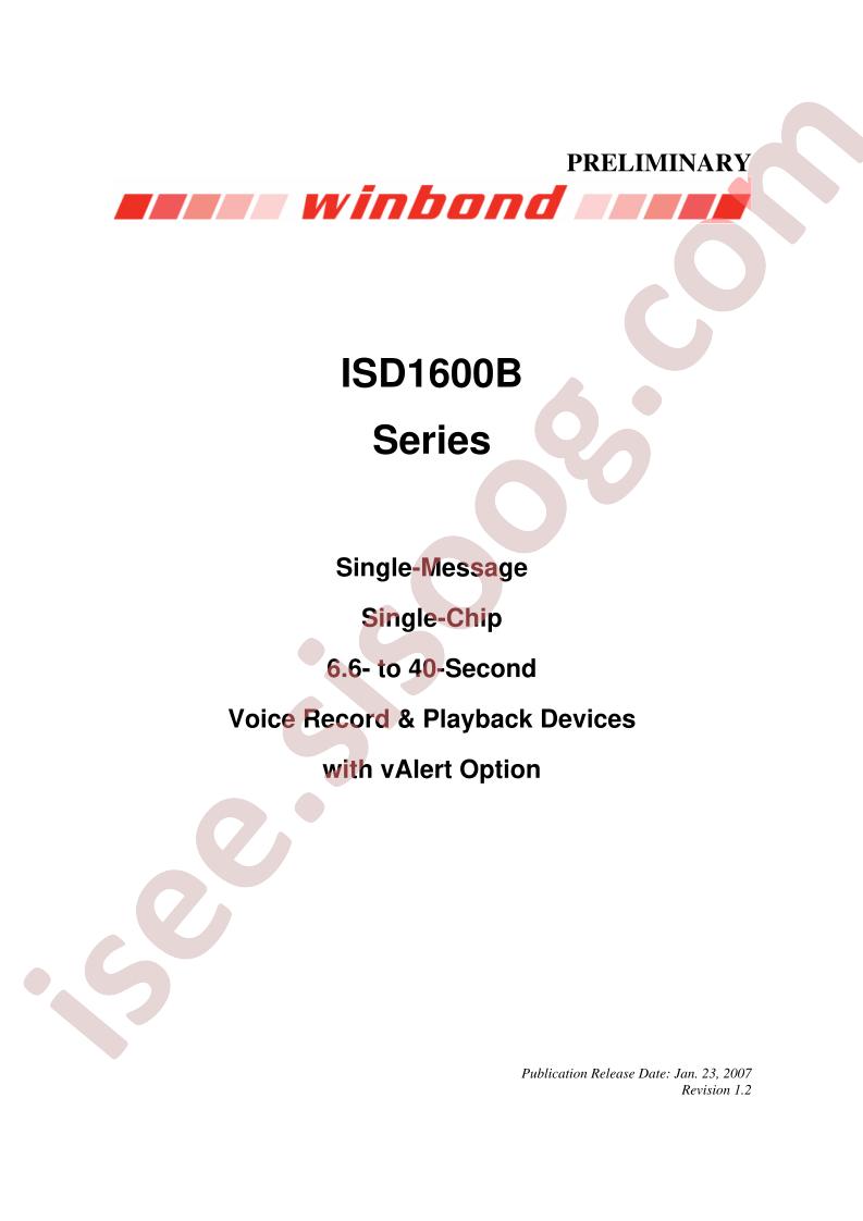 ISD1612BS01