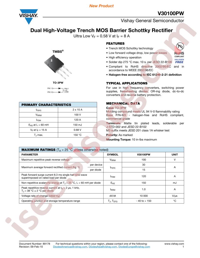 V30100PW-M3-4W