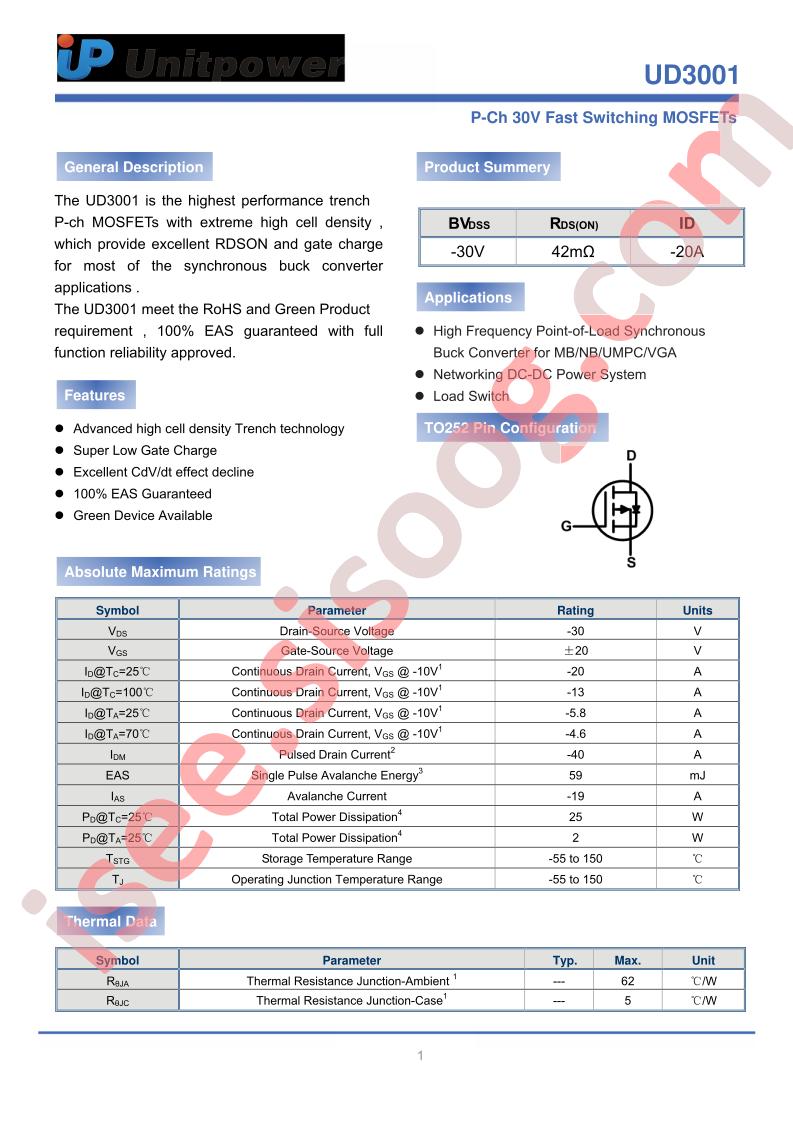 UD3001