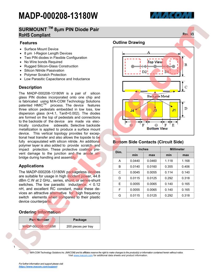 MADP-00208-13180W