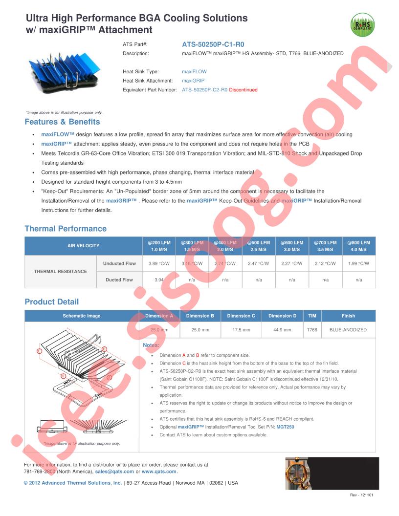 ATS-50250P-C1-R0